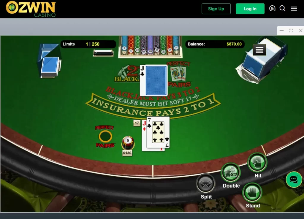 Oz Win Live Casino